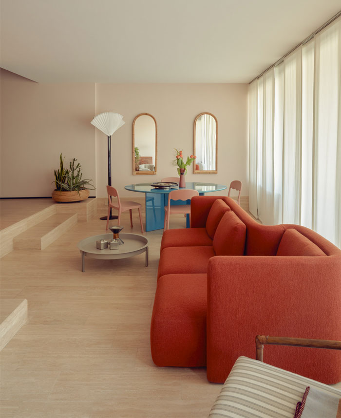 Résidence Dans un Immeuble Brutaliste en Béton à Udine cristina celestino appartement 11