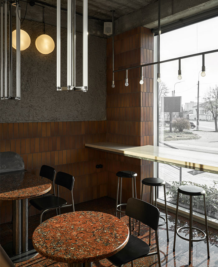 Matières premières pour la conception de la nouvelle Pizzeria Pomidoros pizzeria pomidoros bt paliychuk olga design 5