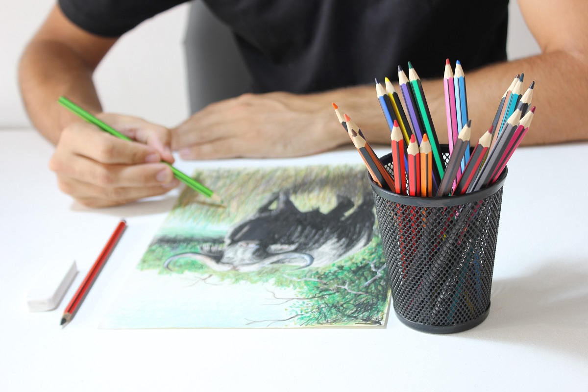 Conseils utiles pour dessiner avec des crayons de couleur