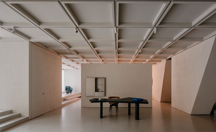 Salle d'exposition Cassina, Ningbo par OUTIN. MOTIF salle d'exposition cassina ningbo 4