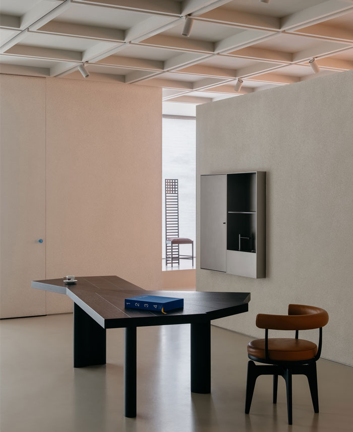 Salle d'exposition Cassina, Ningbo par OUTIN. MOTIF salle d'exposition cassina ningbo 9