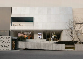 Salle d’exposition Cassina, Ningbo par OUTIN.  MOTIF