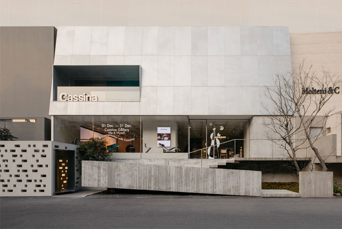 Salle d'exposition Cassina, Ningbo par OUTIN. MOTIF salle d'exposition cassina ningbo 5