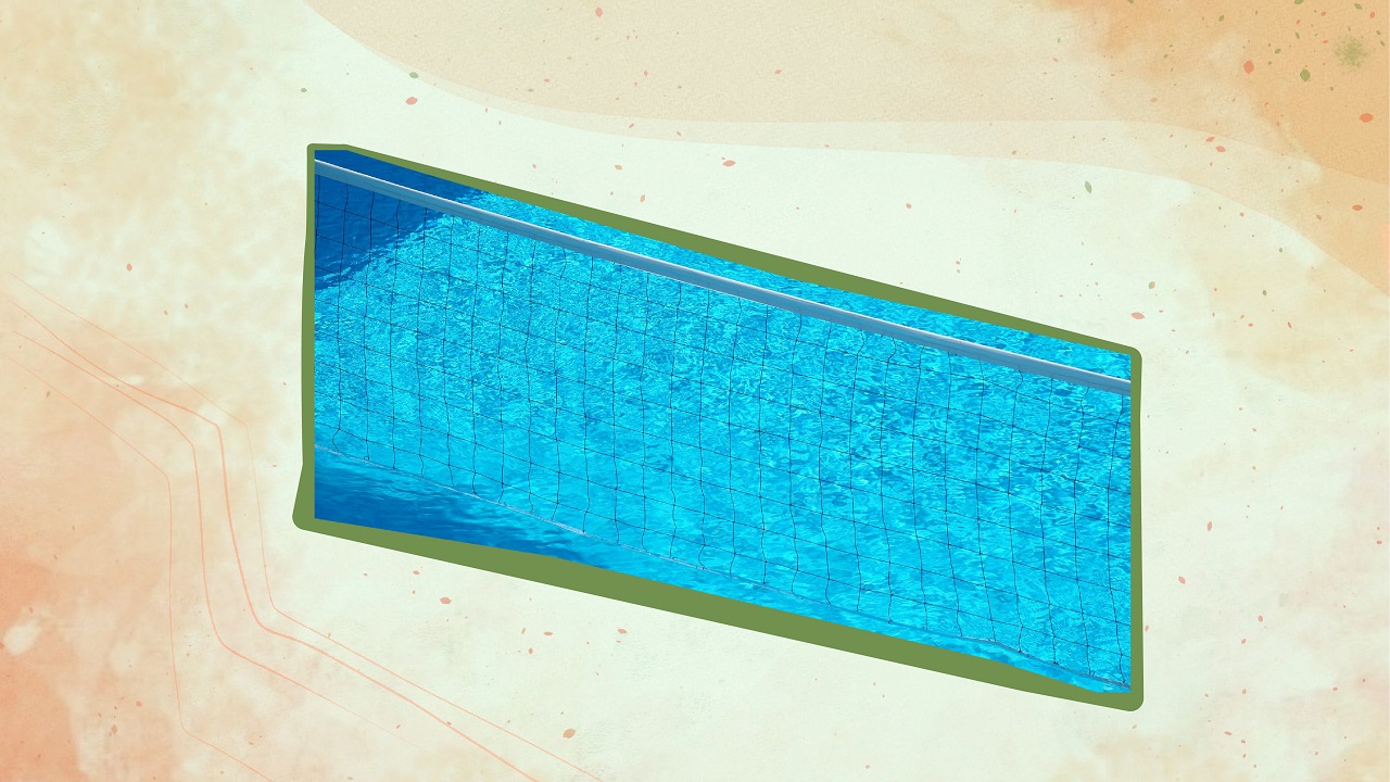 Idées de filet de volley-ball de piscine bricolage Mots finaux