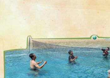 Idées de filet de volley-ball de piscine bricolage |  Ce que vous devez savoir