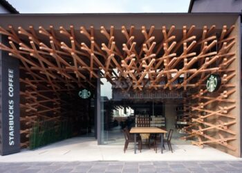 Starbucks redéfinit son architecture pour les succursales au Japon