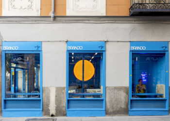 Boutique de crème glacée Brando par SOLAR