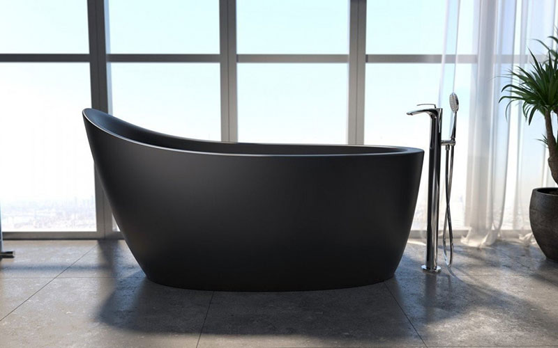 m3 Alerte tendance salle de bain : pleins feux sur le fini noir mat