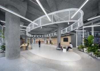 Le centre de conférence Arcade par Superimpose Architecture