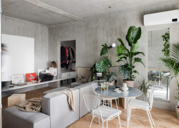 Transformation de l’appartement Kilo/HoncPanelka par Kilo/Honc